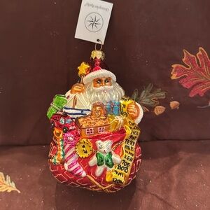 🐈‍⬛ Christopher Radko ornament “Nick of Time”